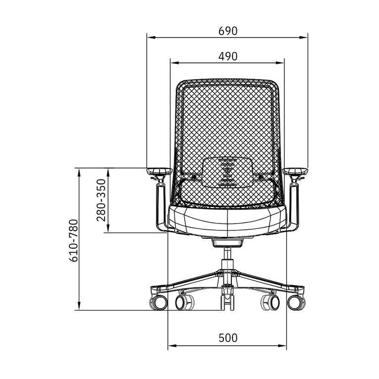 Axis Midback Office Chair
