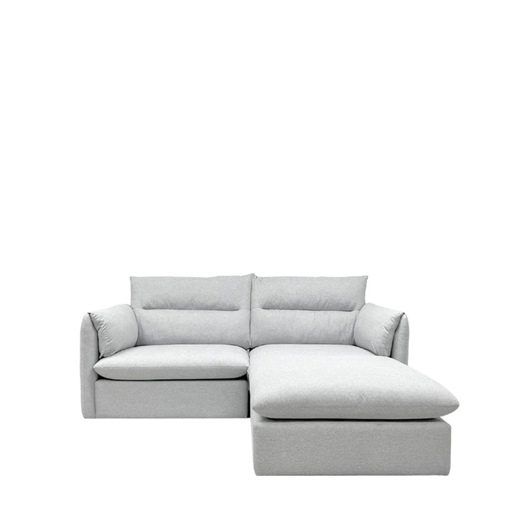 Nathan 3 Seater Modular Sofa With Ottoman - EcoClean
