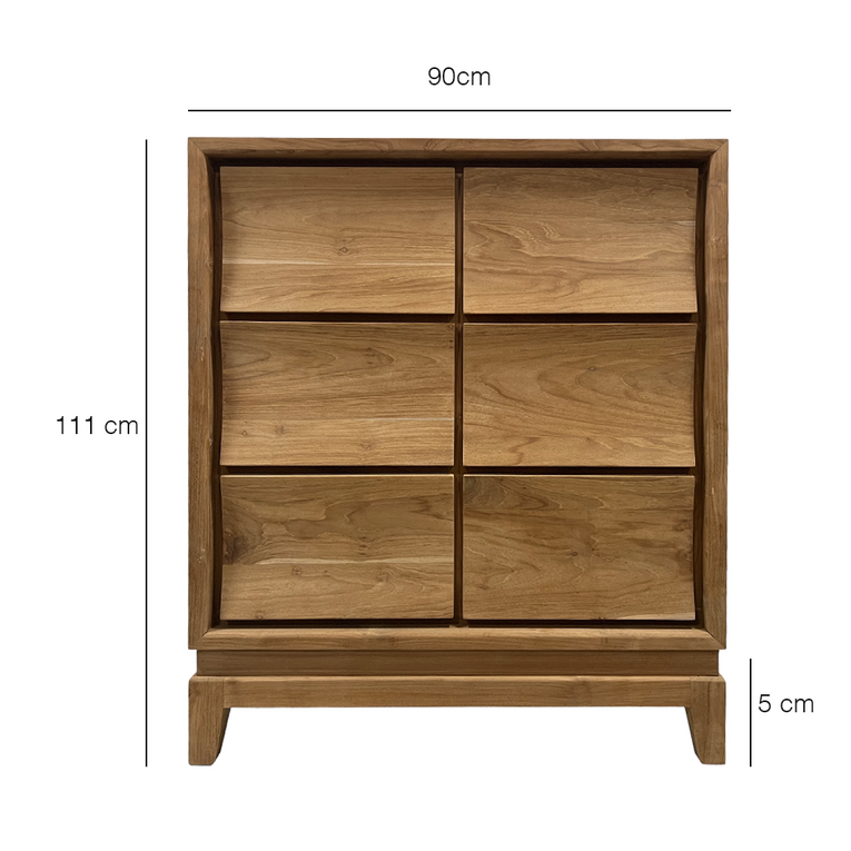 Alcove Teak Dresser