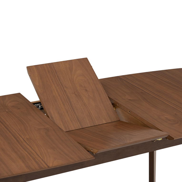 Harper Extendable Dining Set - Walnut