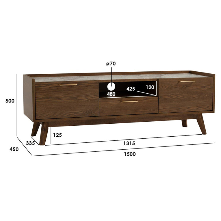 Andrea TV Cabinet-1.5m