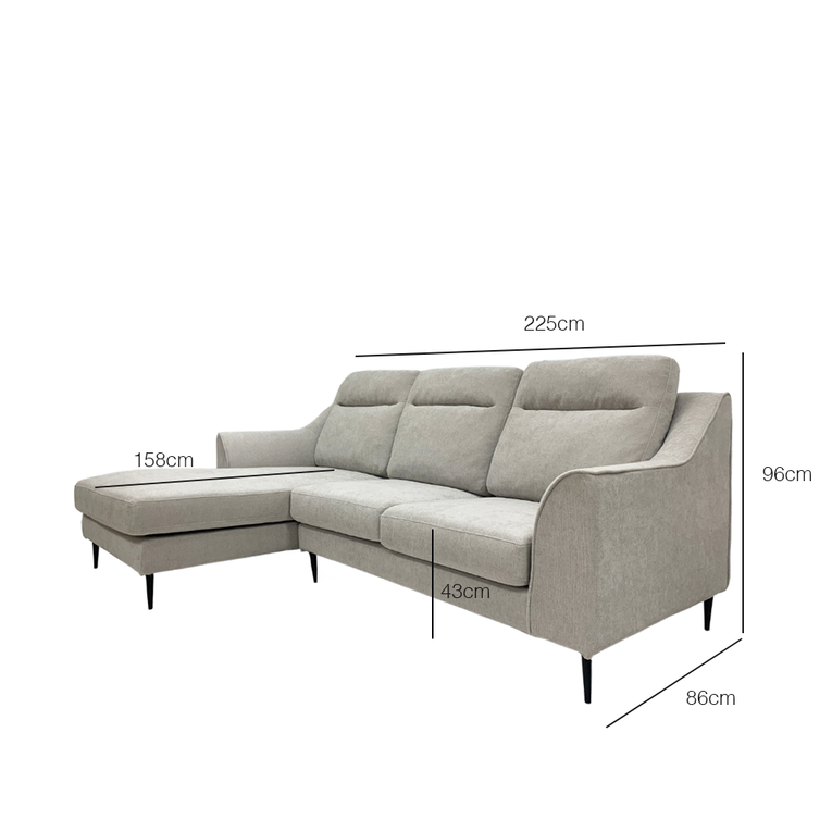 Archie 3 Seater L-Shape Sofa