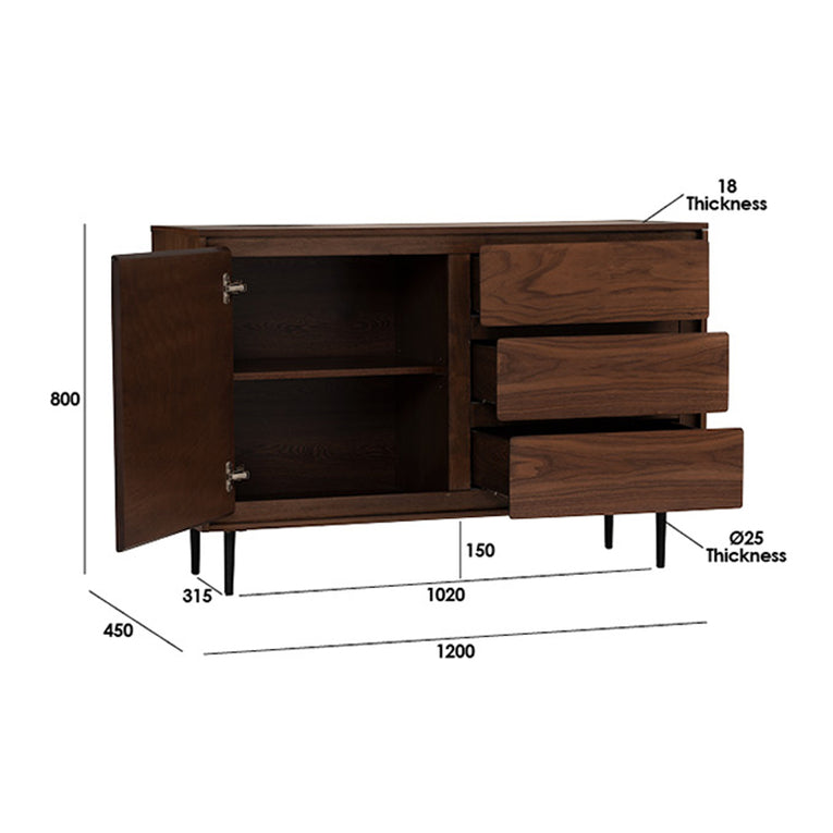 Aster Sideboard-1.2m