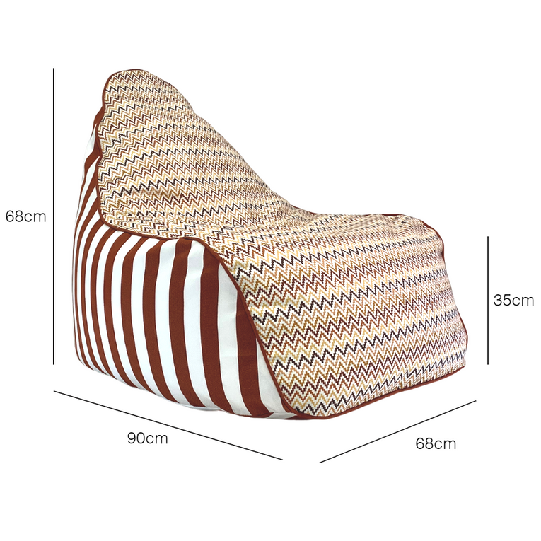 Coastal Designer Bean Bag