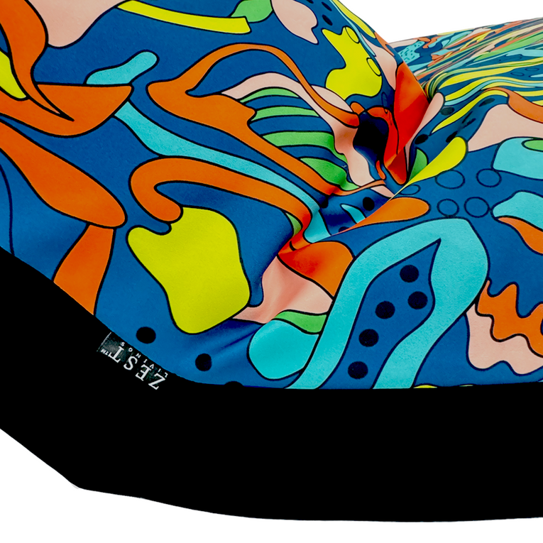 Flow Pattern Bean Bag