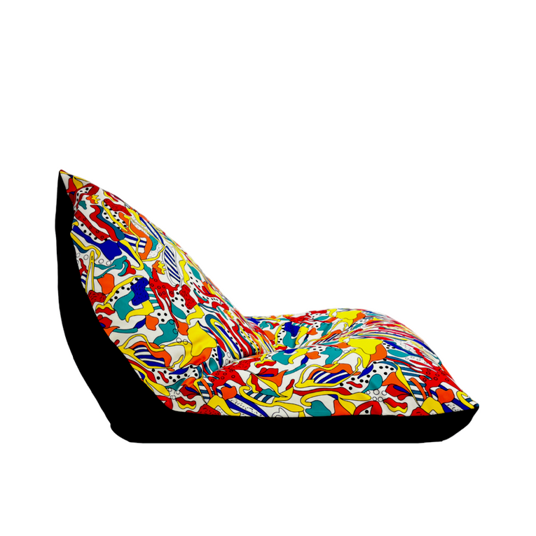 Flow Pattern Bean Bag