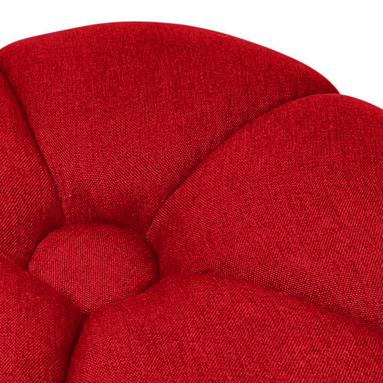 Flower Wooden Floor Cushion