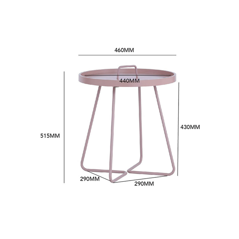Freda Round Tray Side Table
