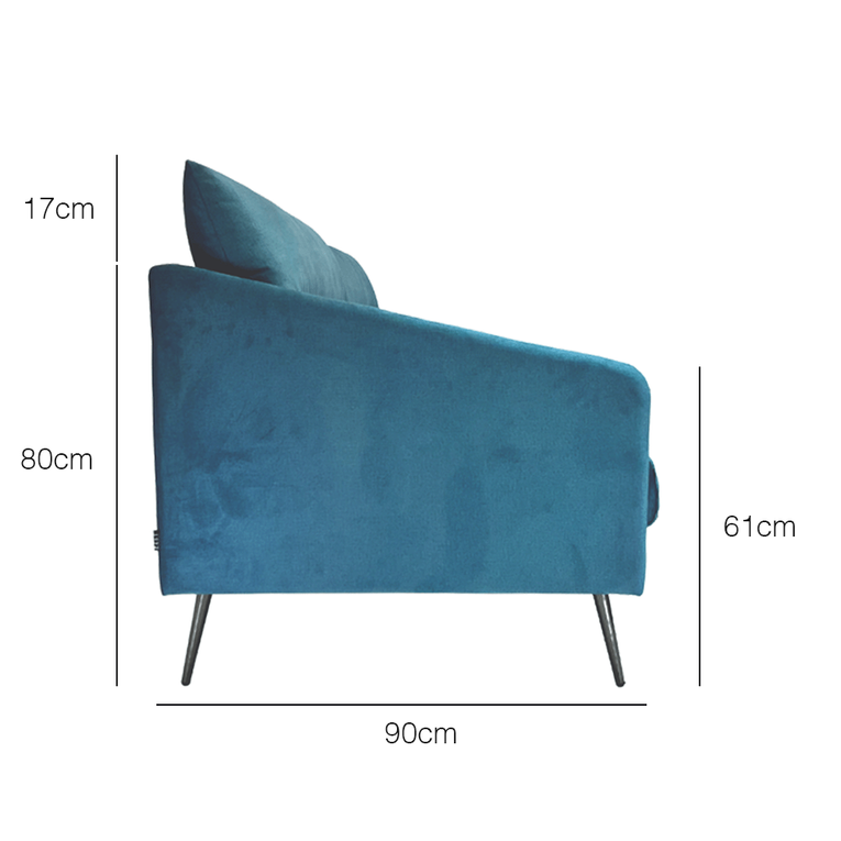 Hansen Velvet Sofa
