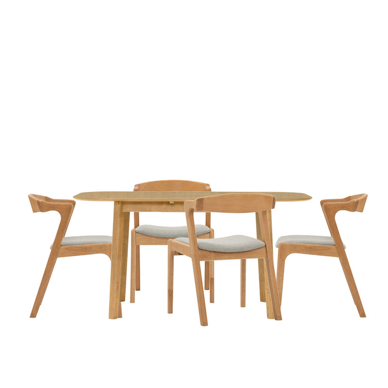 Herman Extendable Dining Set - 1.2m