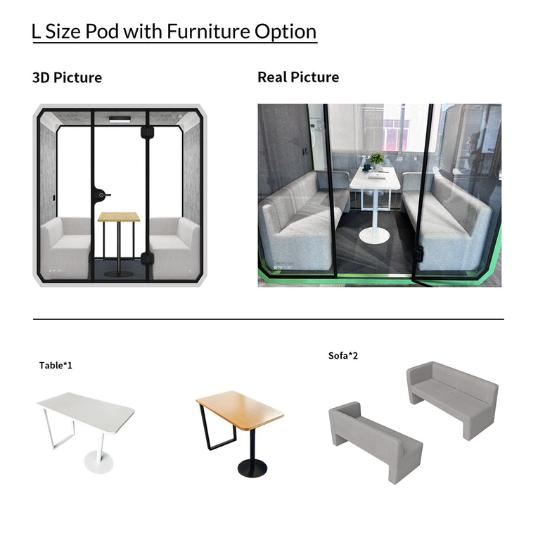 Nexus Acoustic Office Pod - Large
