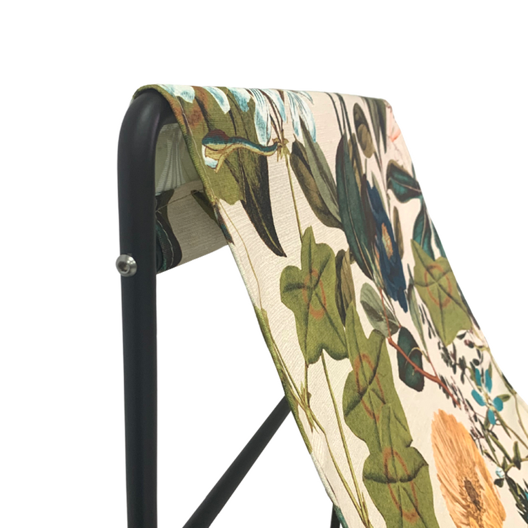 Coastal Designer Lounge Chair-Denim