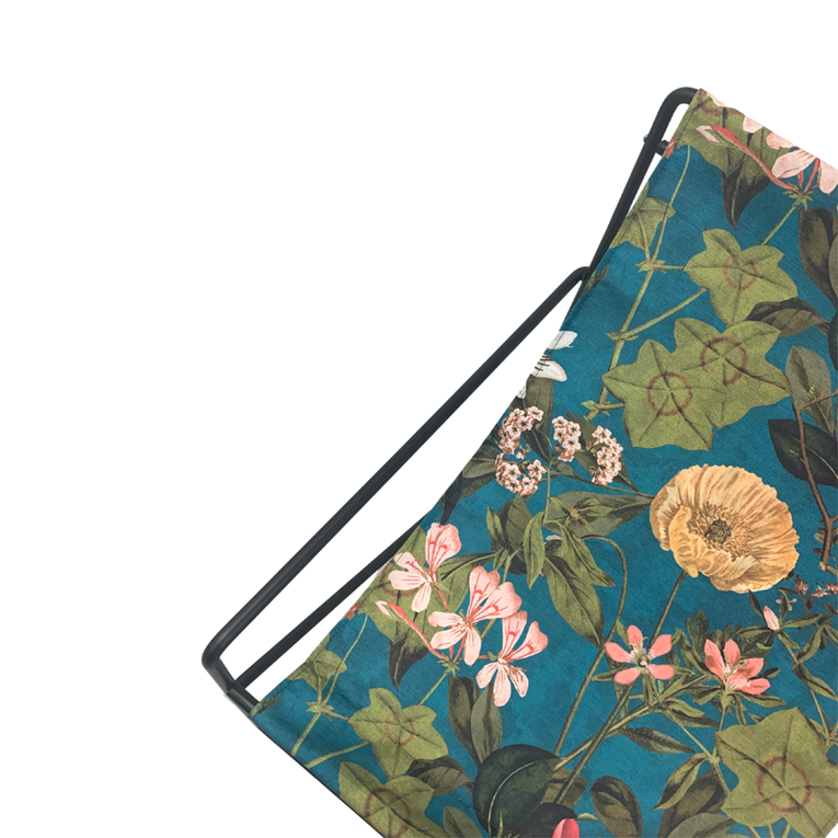 Coastal Designer Lounge Chair-Kingfisher