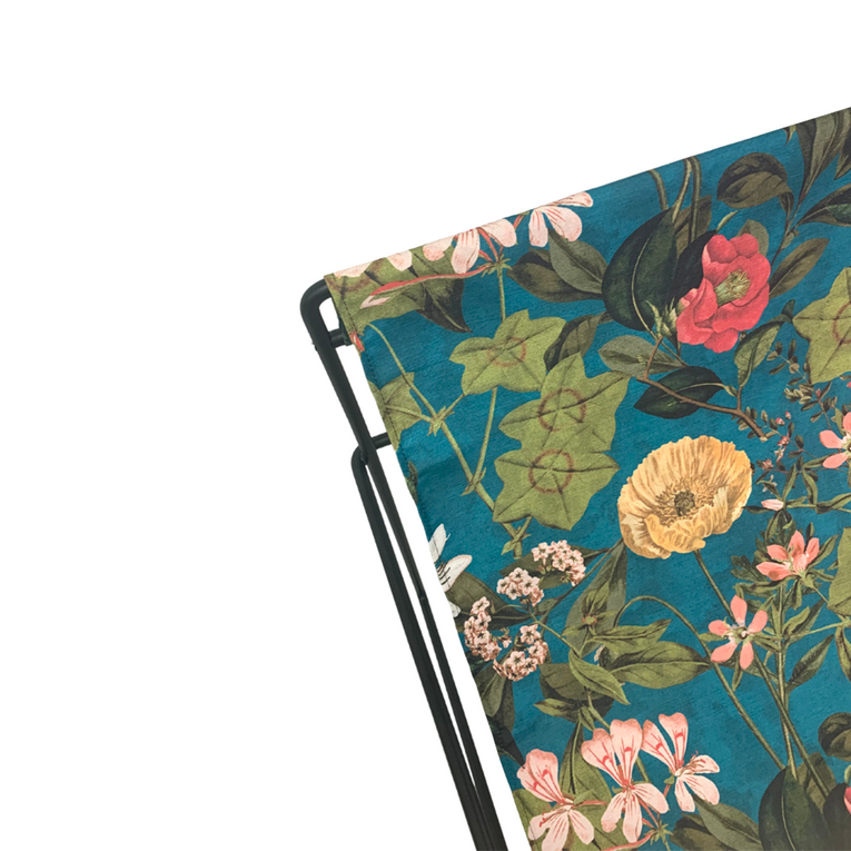 Coastal Designer Lounge Chair-Kingfisher