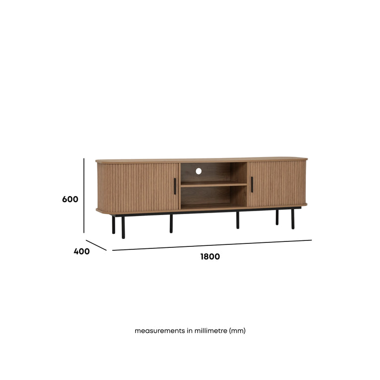 Lucia TV Cabinet-1.8m