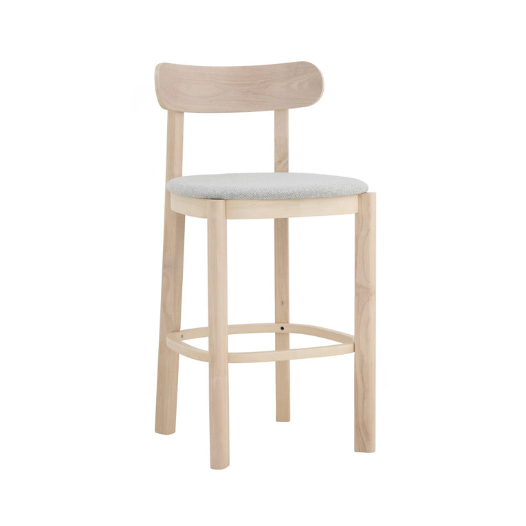 Luna Fabric Counter Stool