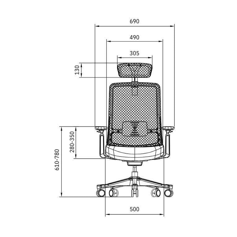 Axis Highback Office Chair