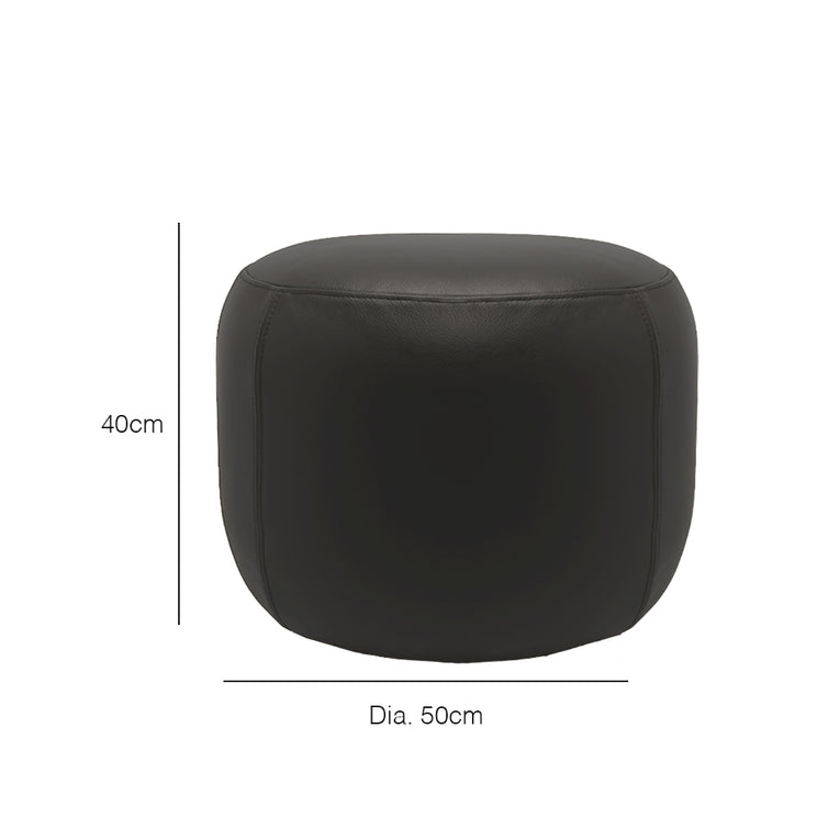 March Leather Ottoman - Limited Edition