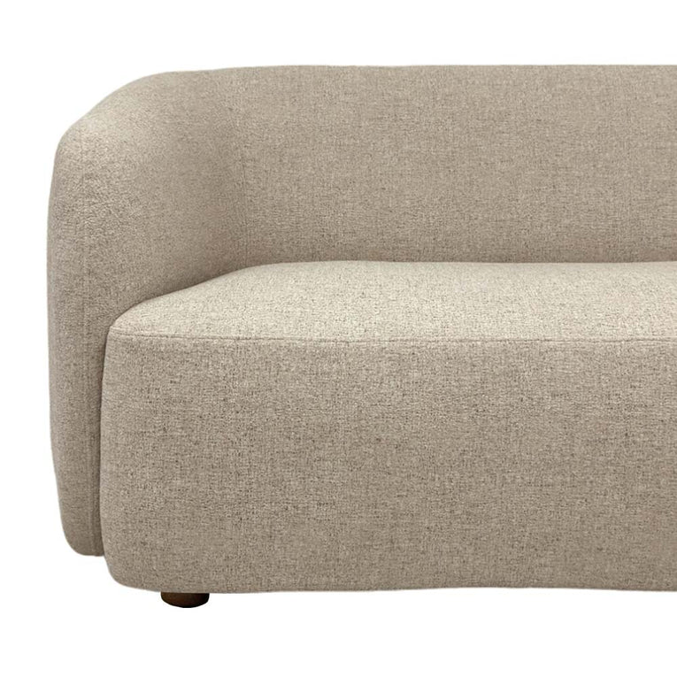 Milan 3 Seater Curve Sofa