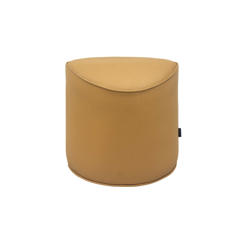 Dent Leather Ottoman - Limited Edition