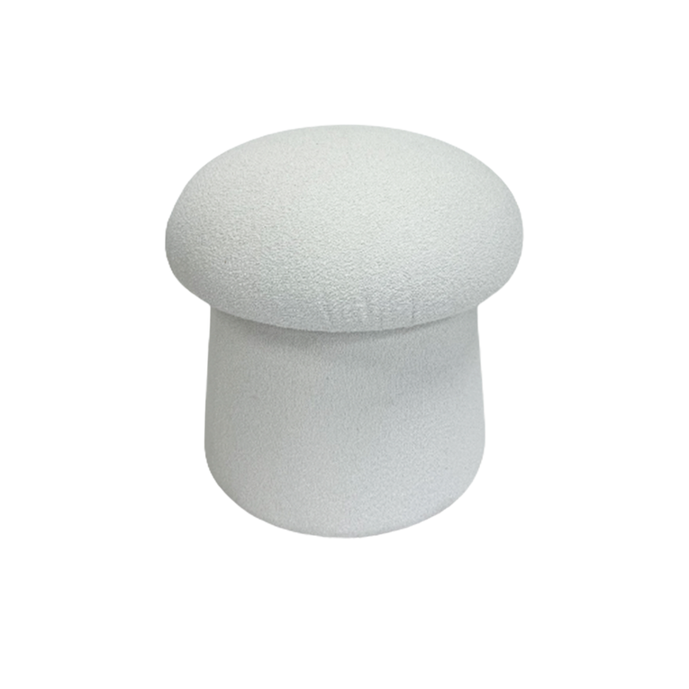 Mushi Boucle Dressing Stool
