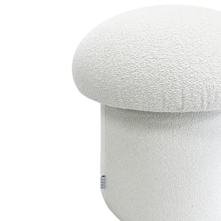 Mushi Boucle Dressing Stool