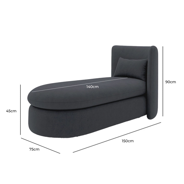 Evita Chaise Sofa