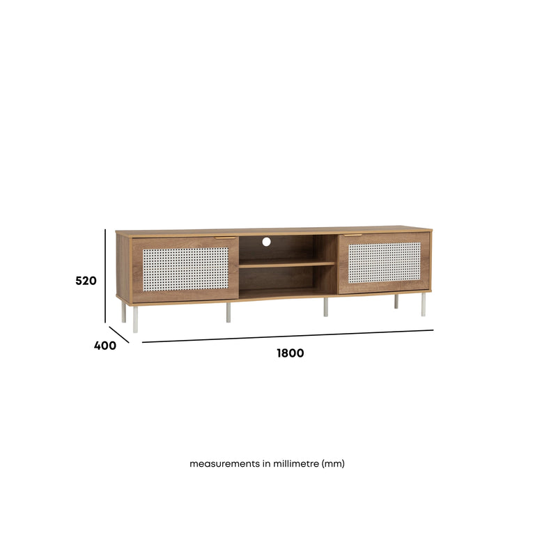 Hudson TV Cabinet-1.8m
