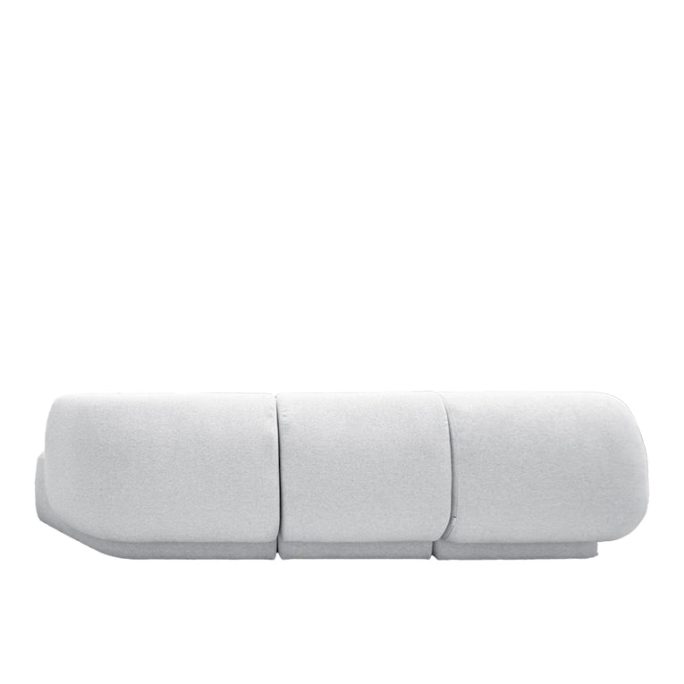 Pebble 4 Seater Chaise Sectional Sofa - EcoClean