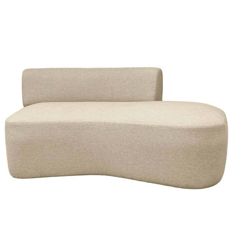 Pebble Chaise Sectional Chair - EcoClean