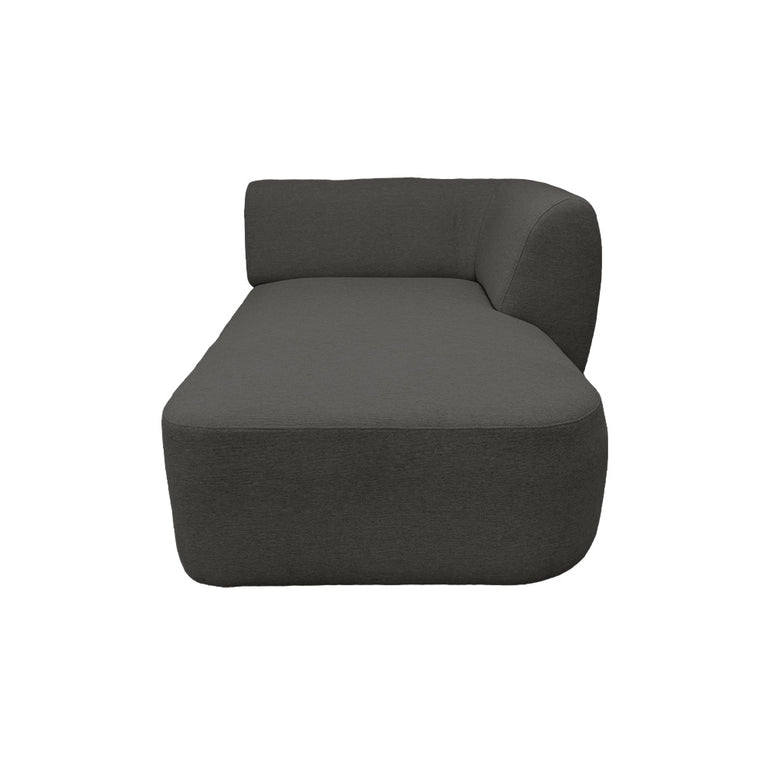 Pebble Right-Arm Chaise Sectional Chair - EcoClean