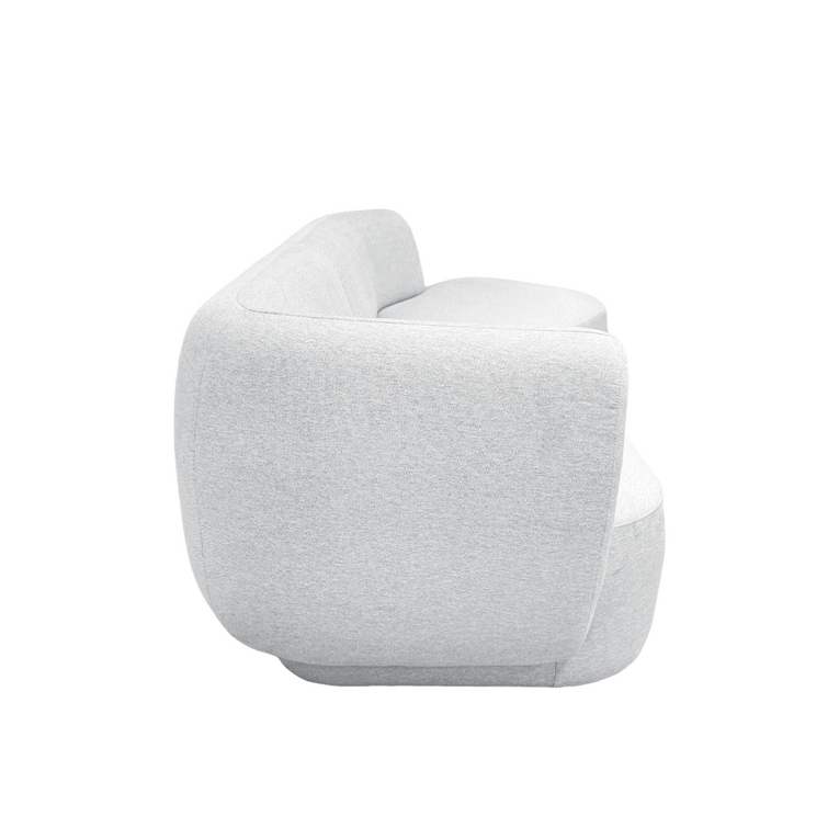 Pebble 3 Seater Chaise Sectional Sofa-EcoClean