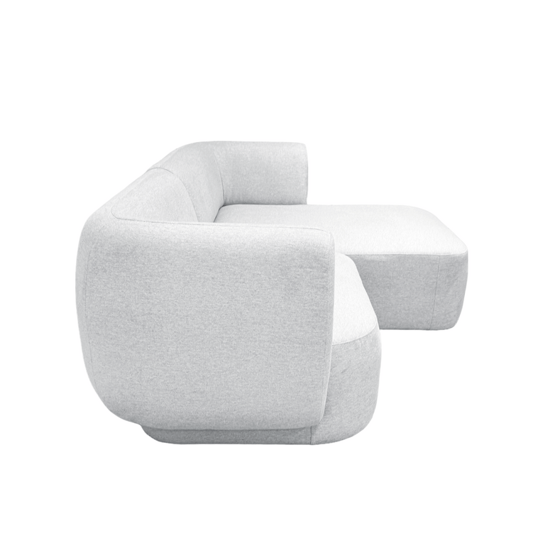 Pebble 3 Seater L-Shape Sectional Sofa - EcoClean