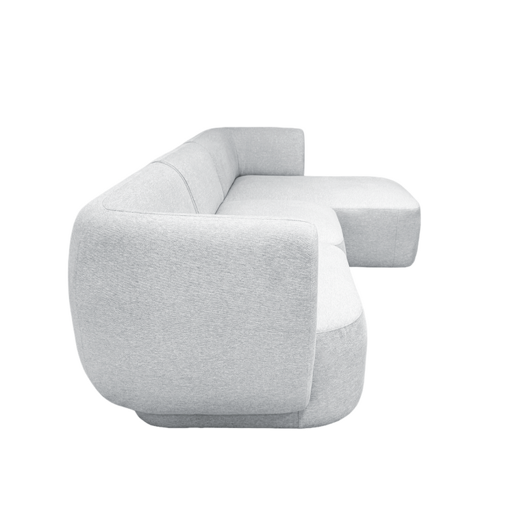 Pebble 4 Seater L-Shape Sectional Sofa - EcoClean