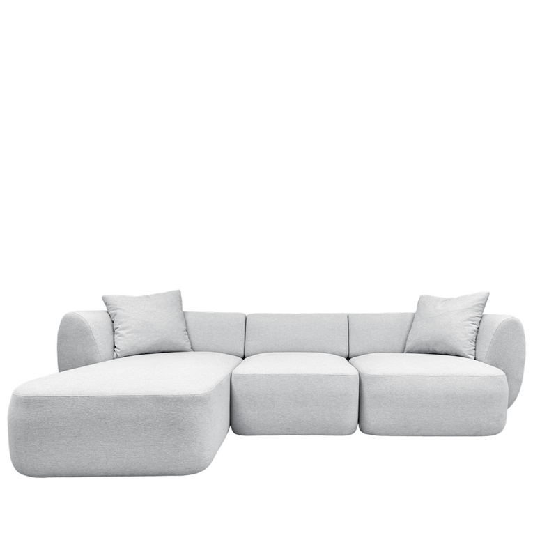 Pebble 4 Seater L-Shape Sectional Sofa - EcoClean