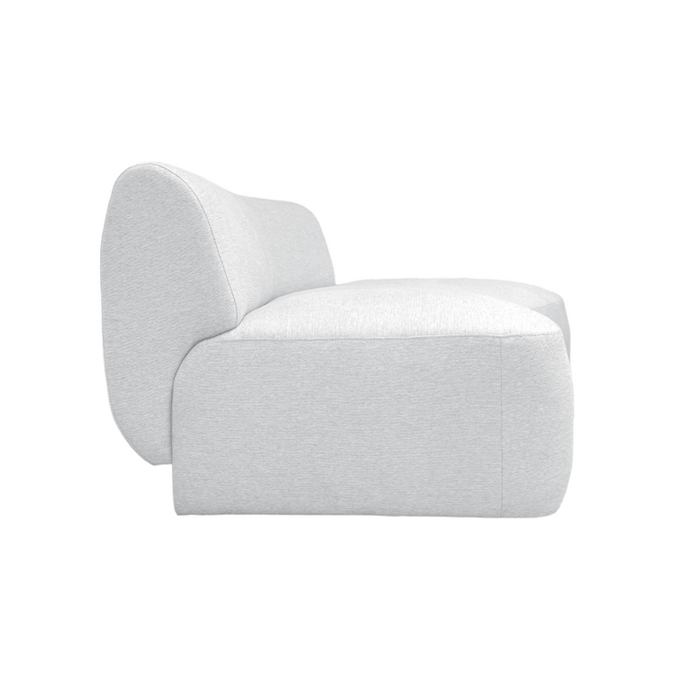 Pebble Chaise Sectional Chair - EcoClean