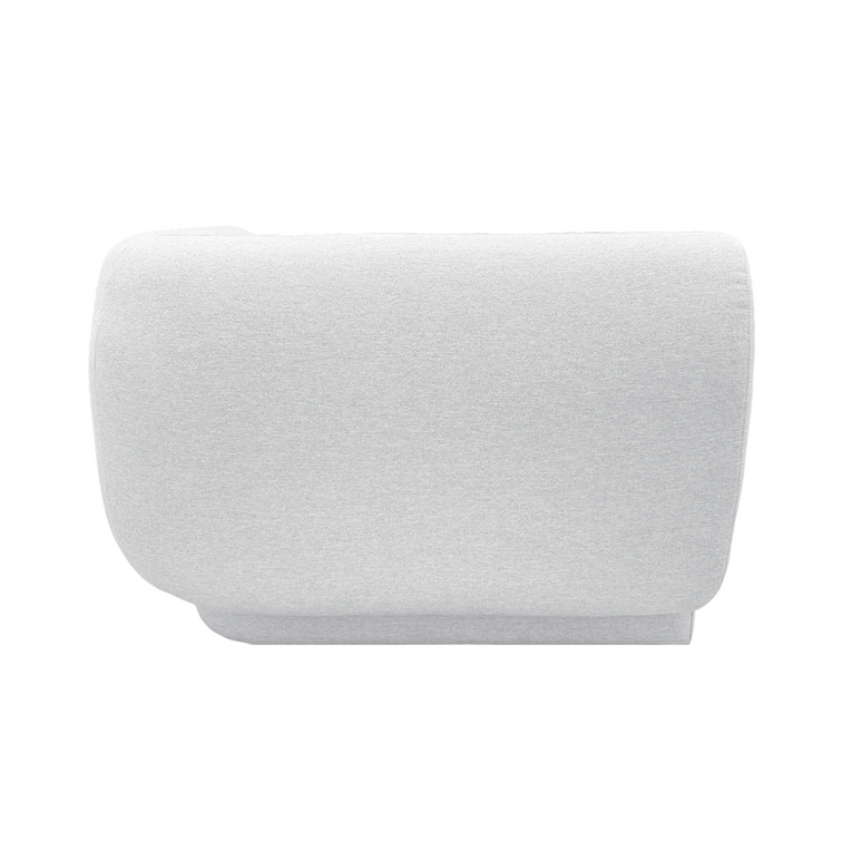 Pebble Right-Arm Chaise Sectional Chair - EcoClean