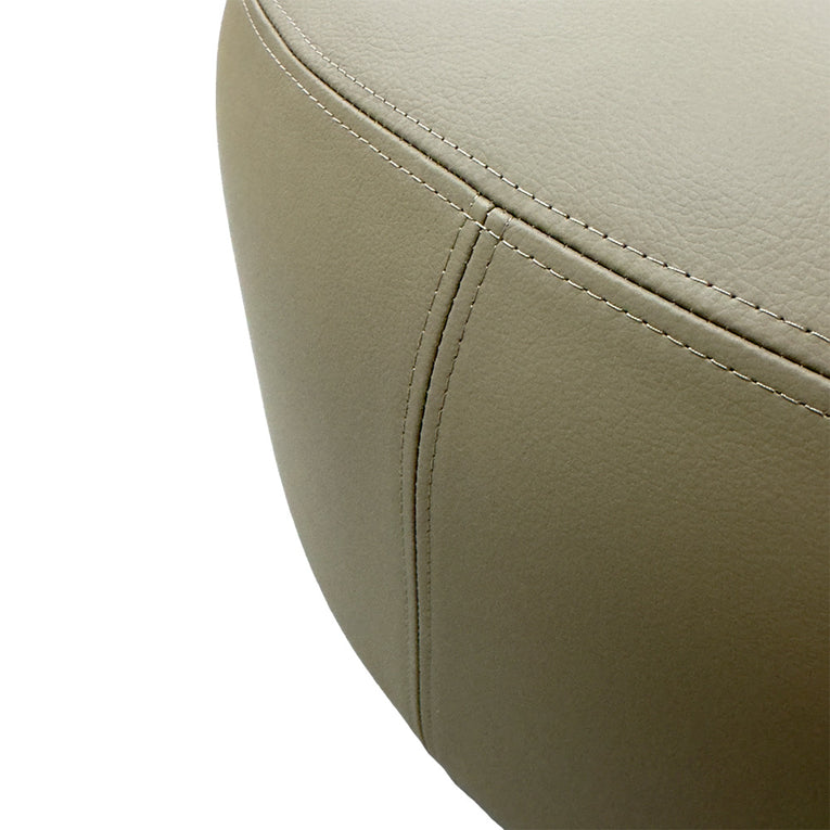 Pebble Leather Ottoman - Limited Edition