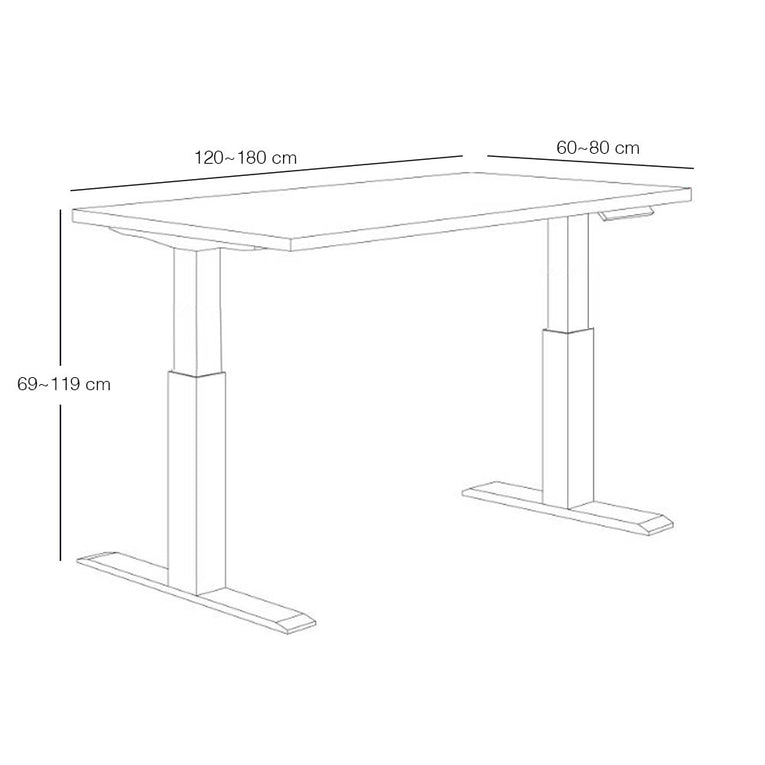 SMART Solid Wood Standing Desk