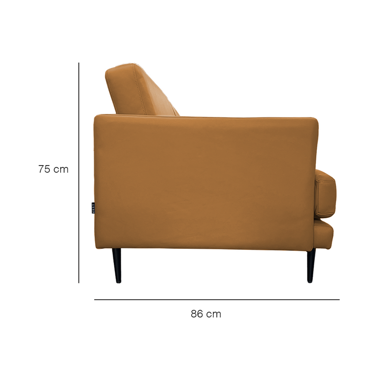 Soho 2.5 Seater Leather Sofa