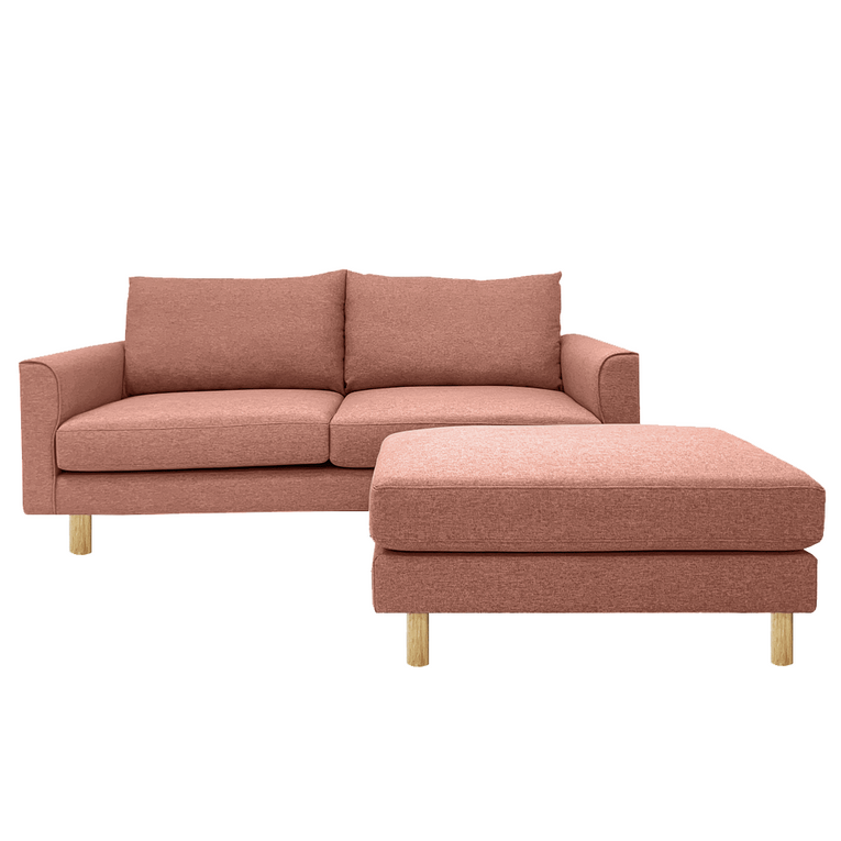 Toby Sofa With Ottoman-EcoClean