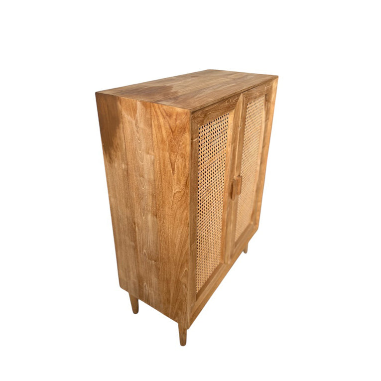 Tural Rattan Shoe Cabinet