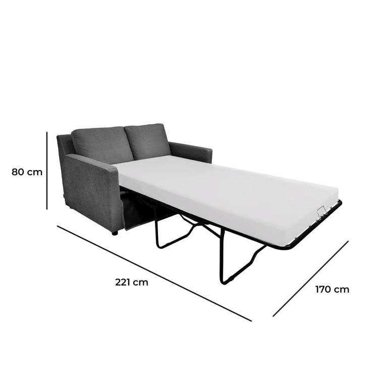 Vesper 2 Seater Sofa Bed Zest Livings