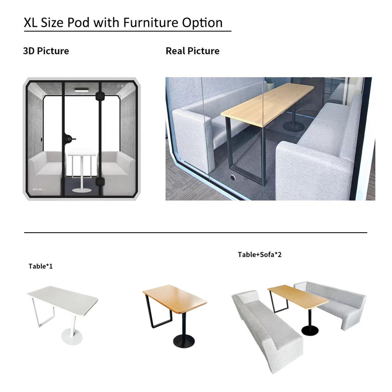 Nexus Acoustic Office Pod - Extra Large