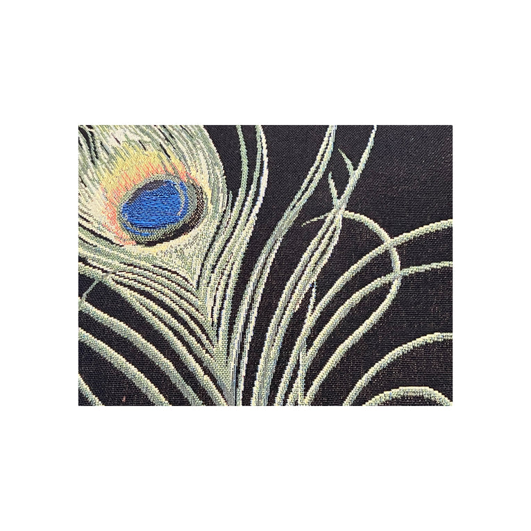 Peacock Feather Cushion