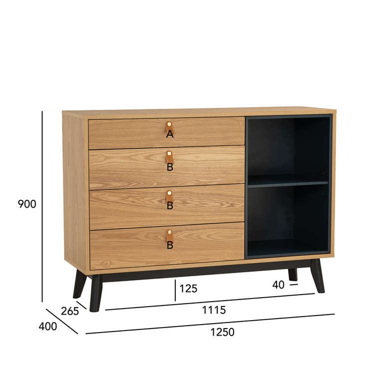 Nash Sideboard-1.2m