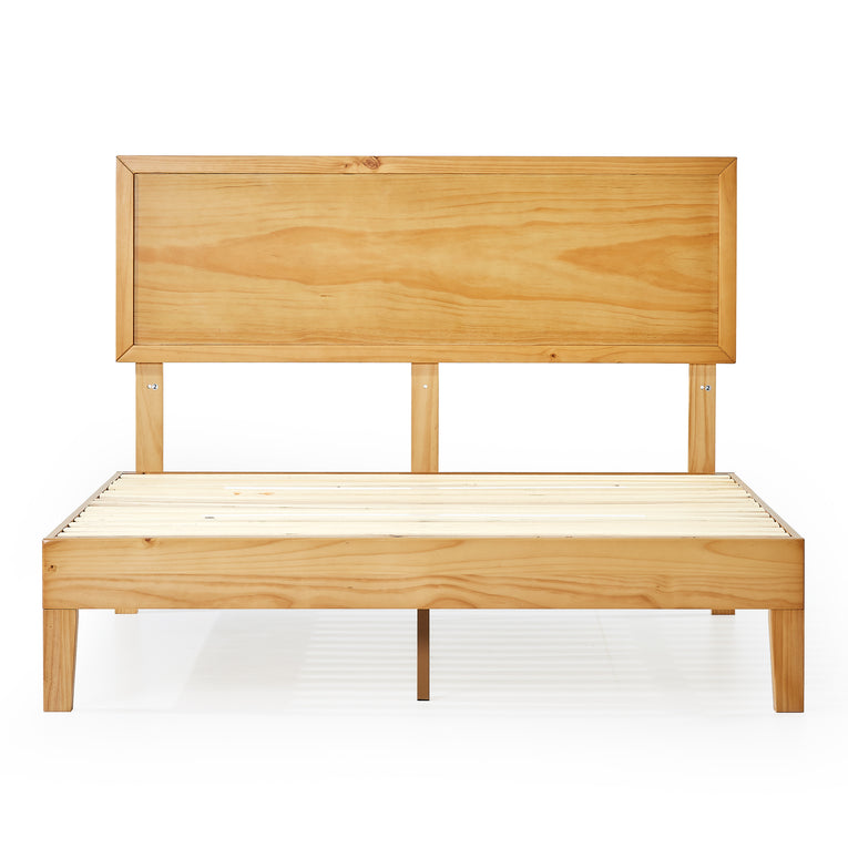 Zinus Beckham Wooden Bed Ensemble