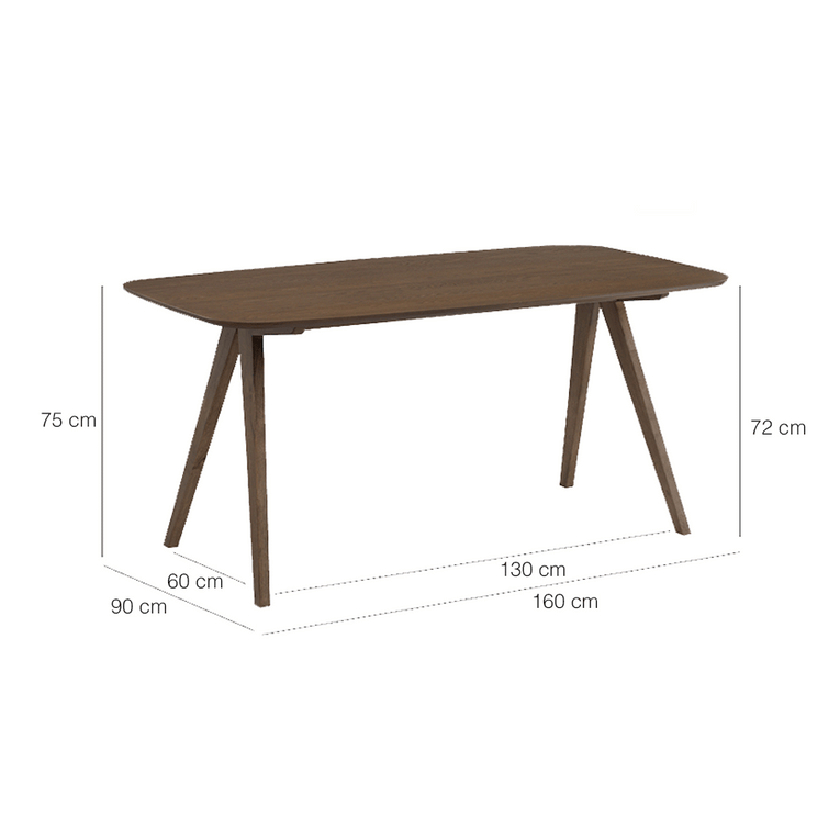 Zac Dining Table - 1.6m