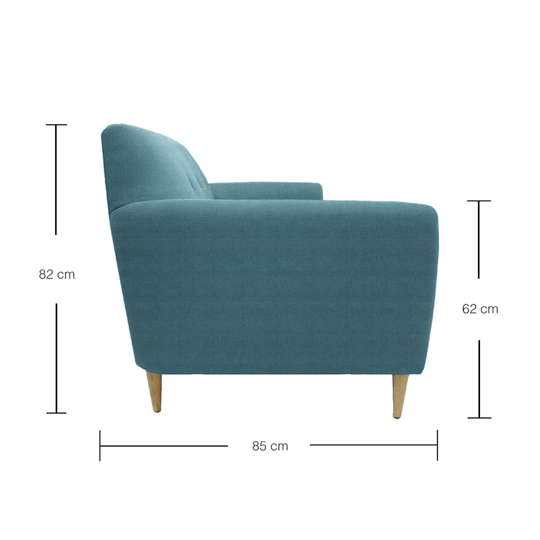 Alto 3 Seater Sofa - AquaClean