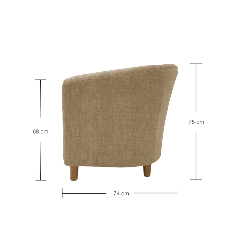 Ton Tub 2 Seater Sofa